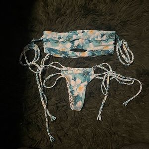 Pastel Piranha Moana Bikini Set Small